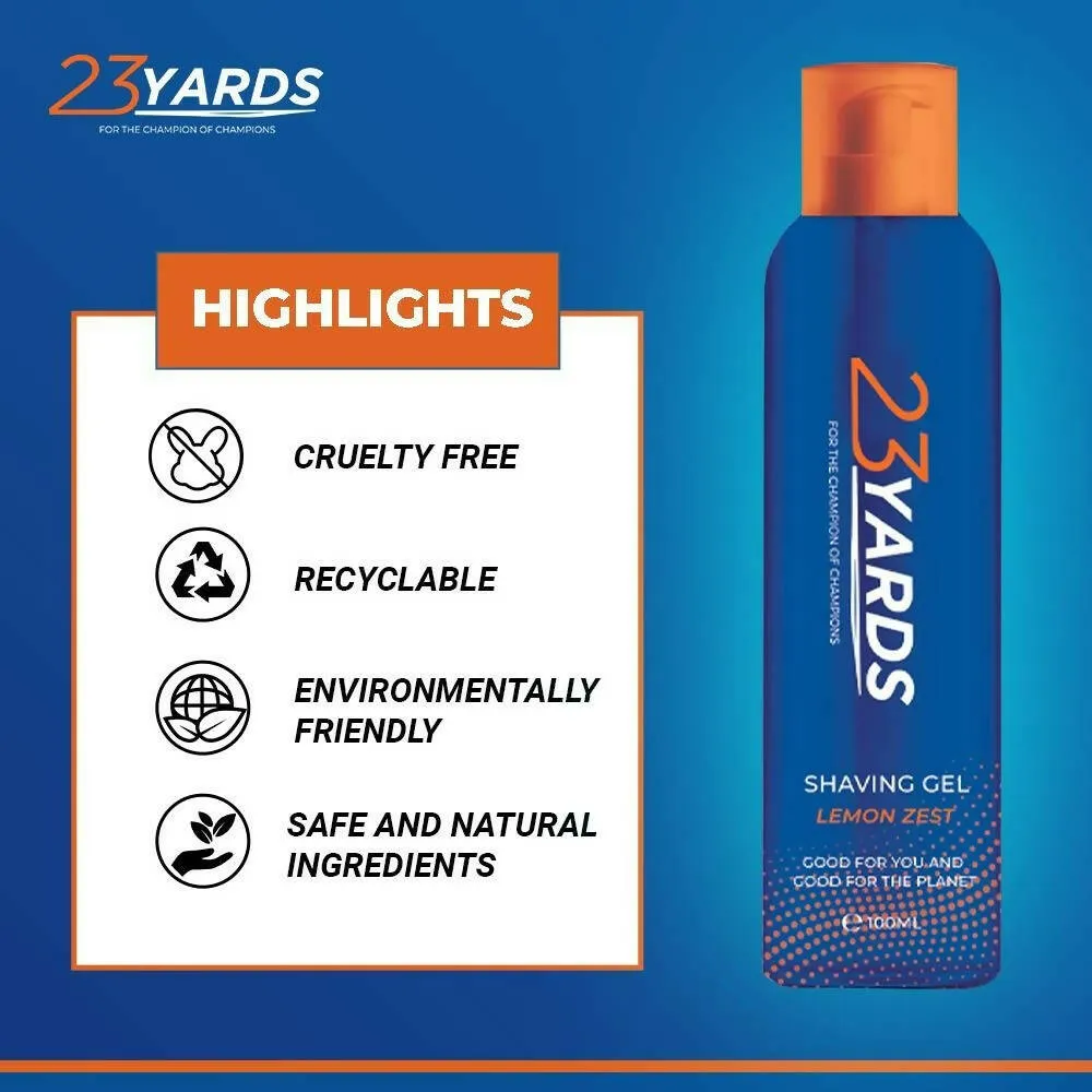23 Yards Shaving Gel for Men