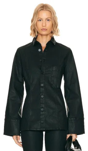 3x1 Marina Slim Top in Black