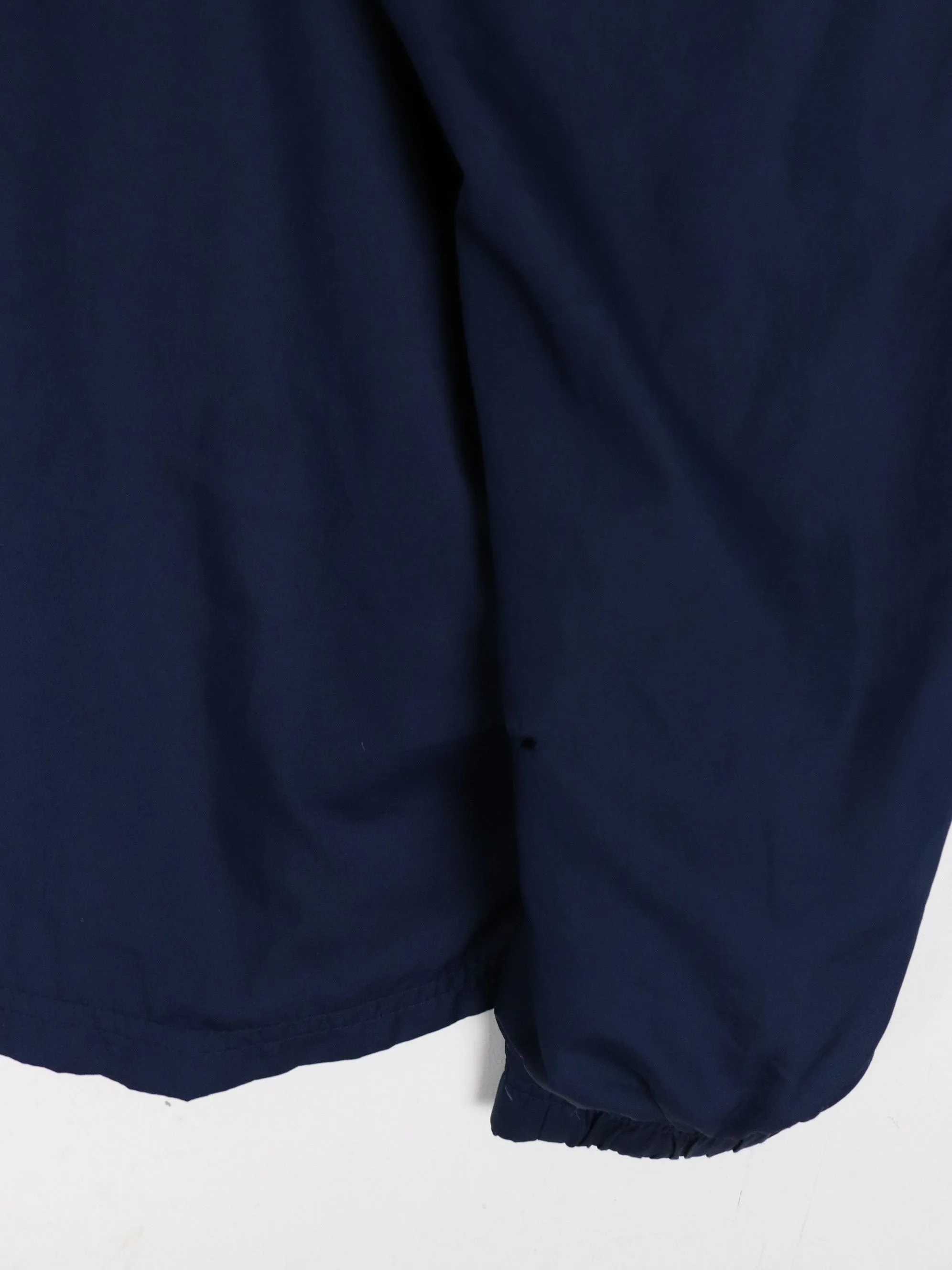 Adidas Windbreaker Womens Small Blue Hooded