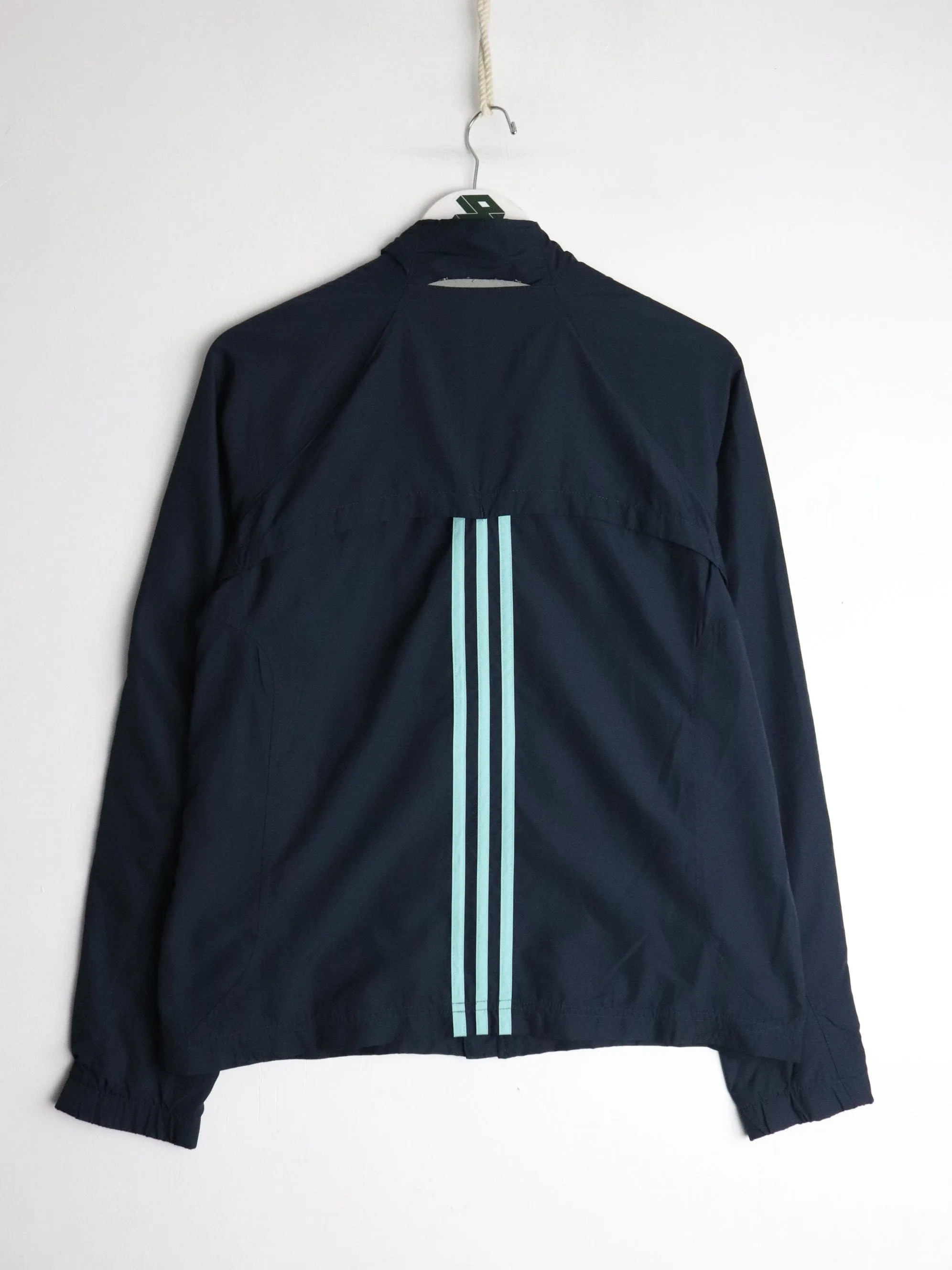 Adidas Windbreaker Youth Medium Blue