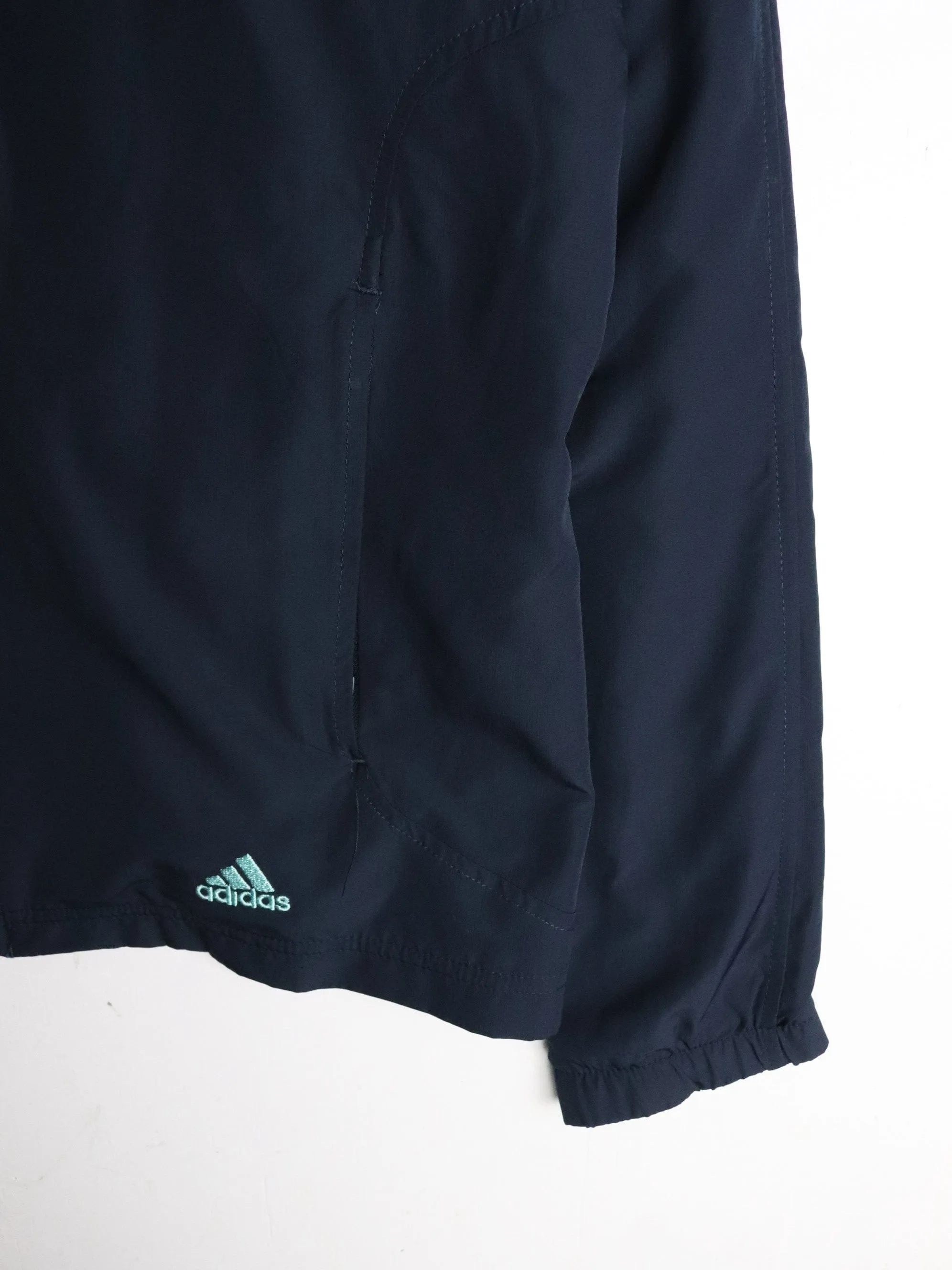 Adidas Windbreaker Youth Medium Blue