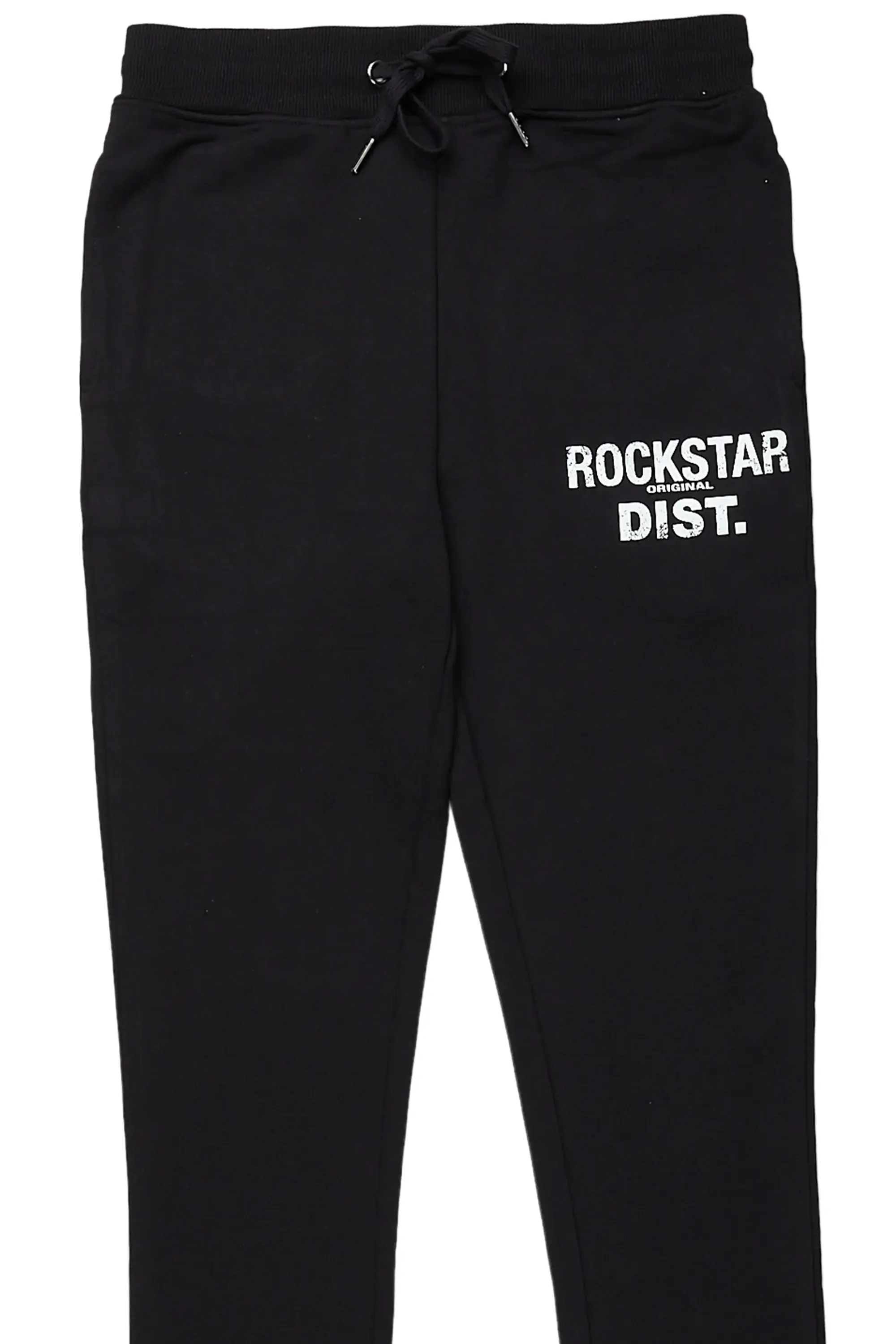 Alpine Black Stacked Flare Pant