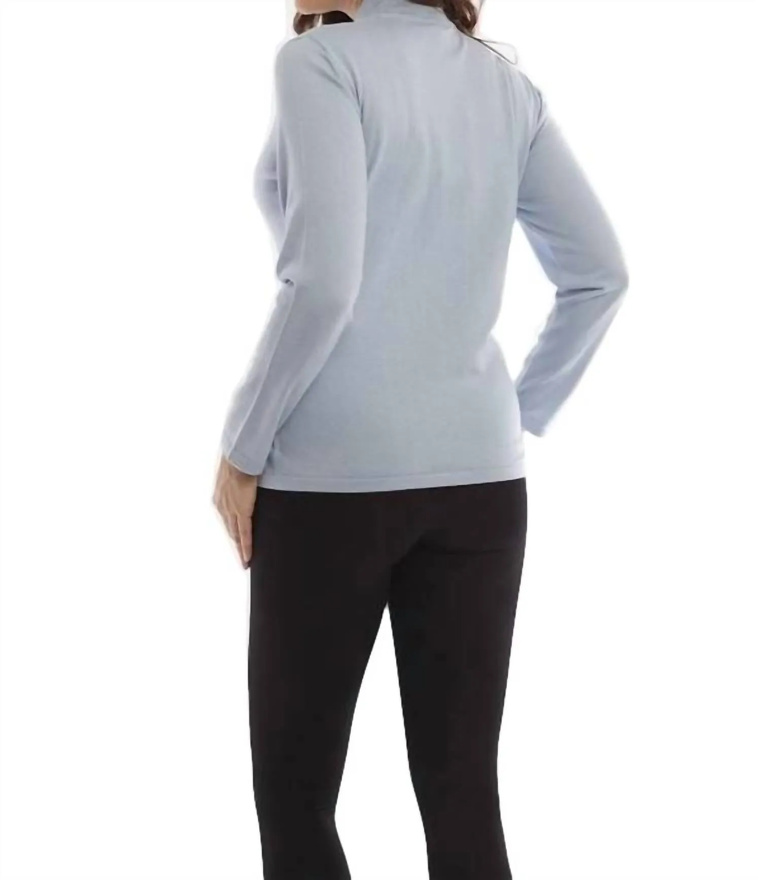 Angel - Long Sleeve Mock Neck  Pullover