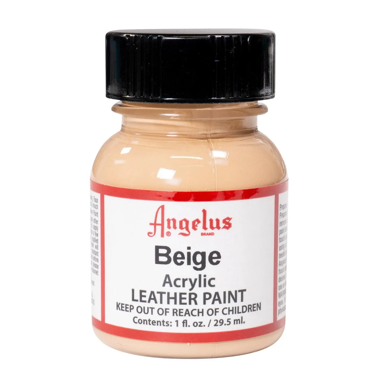 Angelus Acrylic Leather Paint - 1 oz. Bottle - Beige