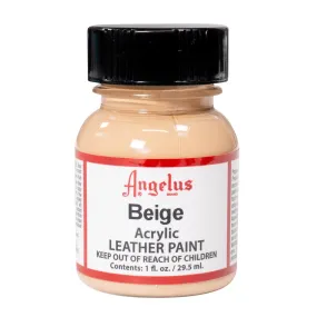 Angelus Acrylic Leather Paint - 1 oz. Bottle - Beige