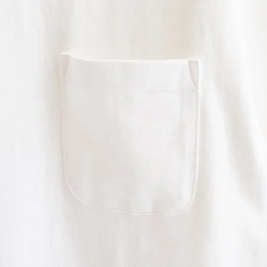 ARMI | Top | Hardman Crew Pocket Long T - White