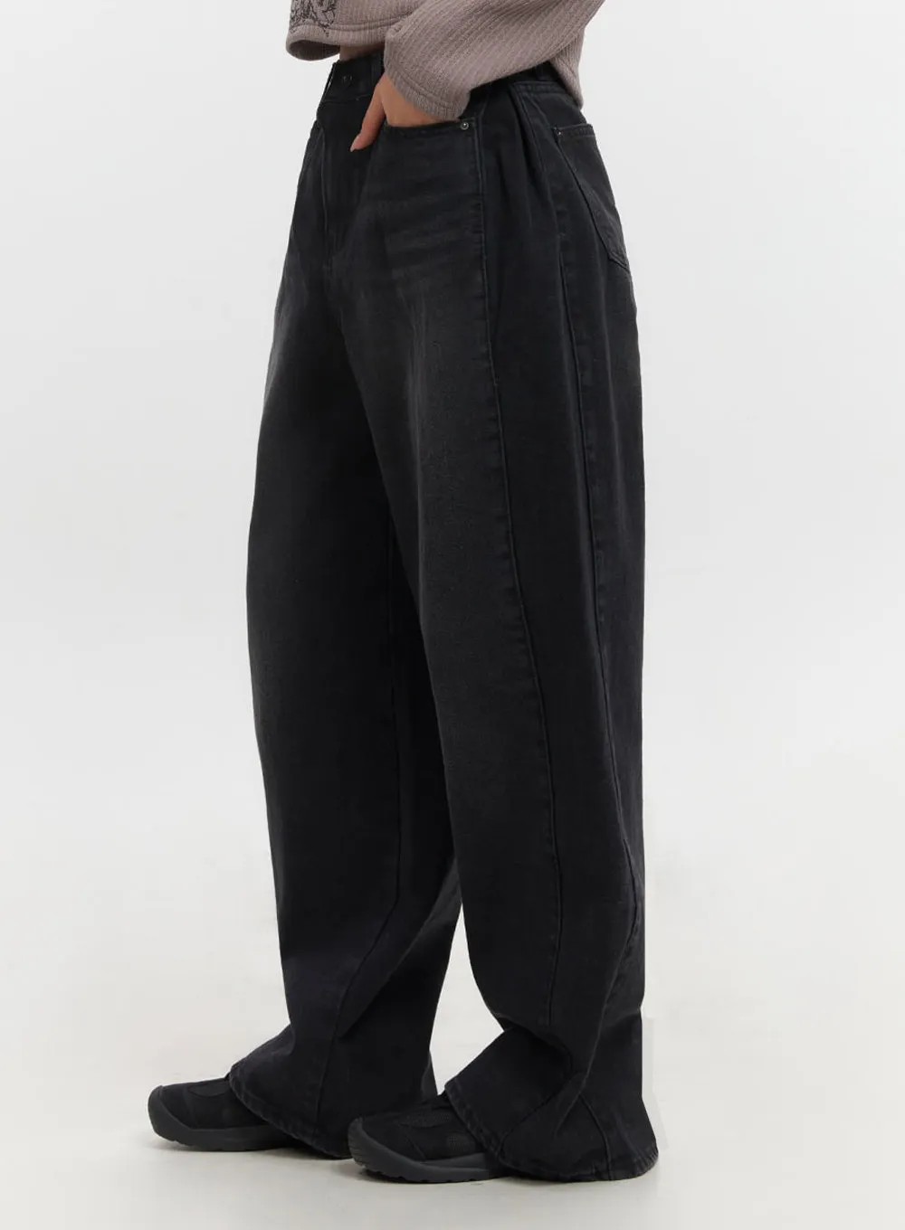 Ashly Wide-Leg Jeans IF511