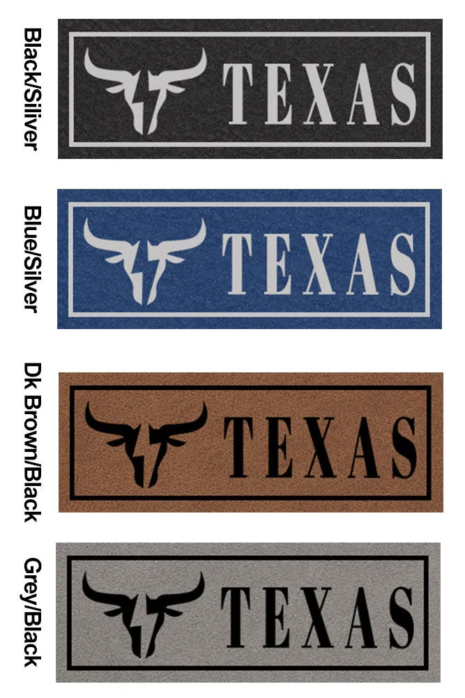 Bullhead Texas Leatherette Patch Garment Washed Superior Cotton Twill Military Hat for Men and Women