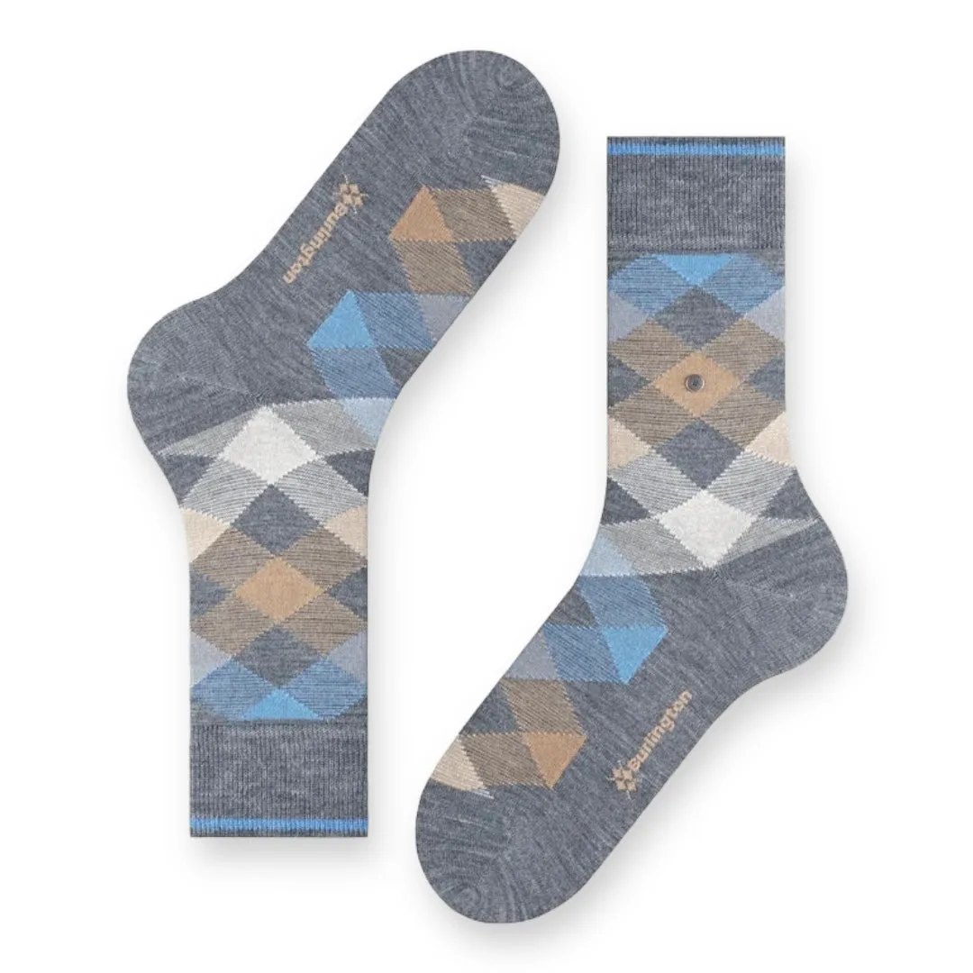 Burlington Newcastle Men Socks Dark Grey
