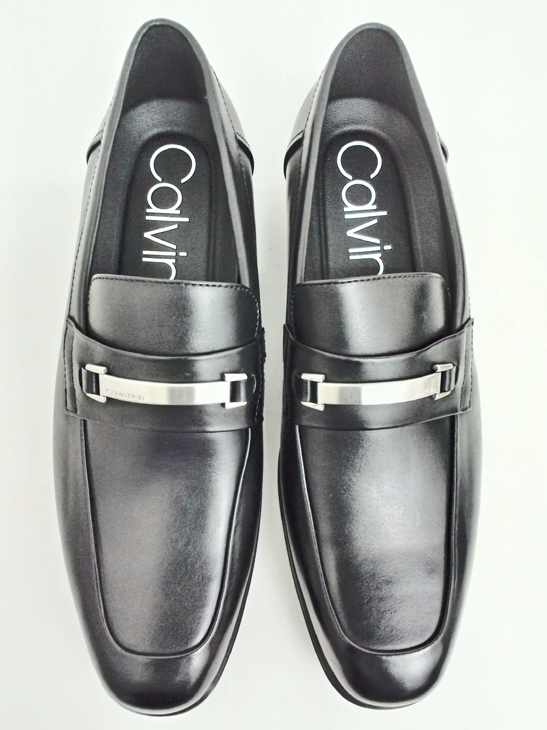 Calvin Klein Men's Dale Black Leather Size 11.5