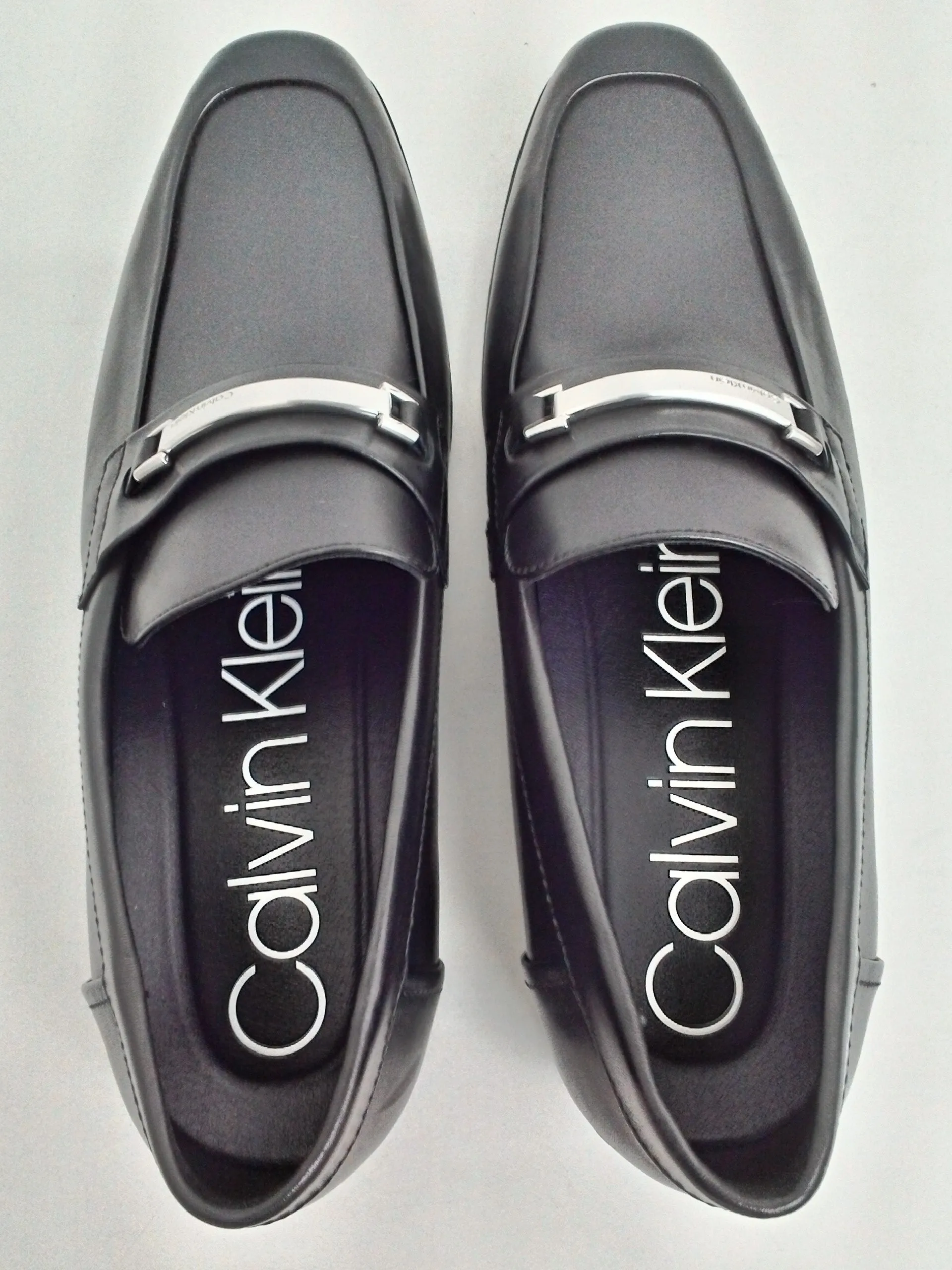 Calvin Klein Men's Dale Black Leather Size 11.5
