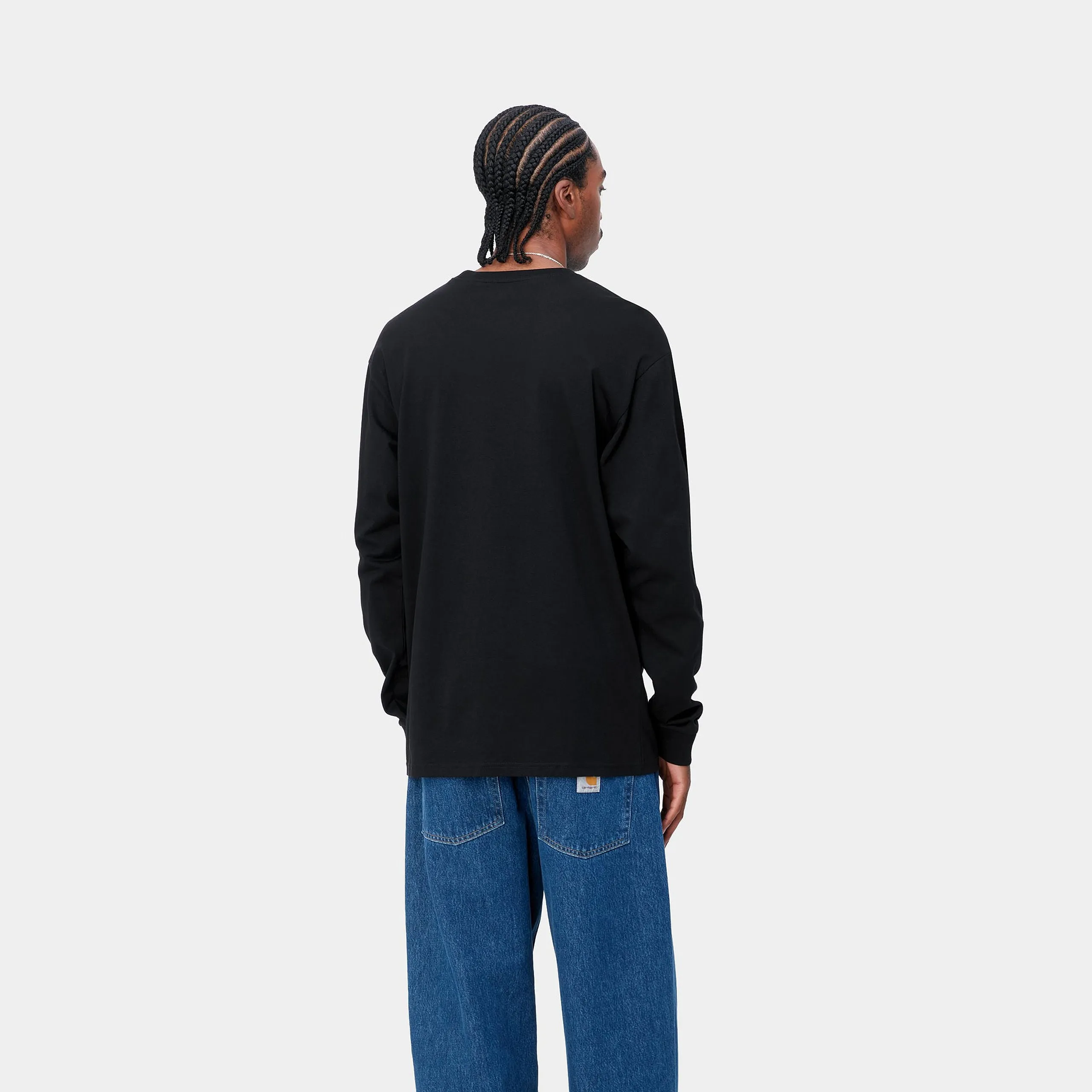 Carhartt L/S Chase T-shirt Black / Gold