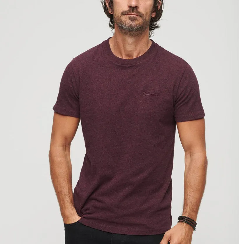 Deepest Burgundy Organic Cotton Essentiel T-Shirt