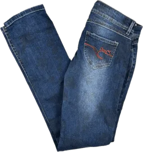 Desigual Ladies 'The Wow' Low Straight Jeans -Size 26