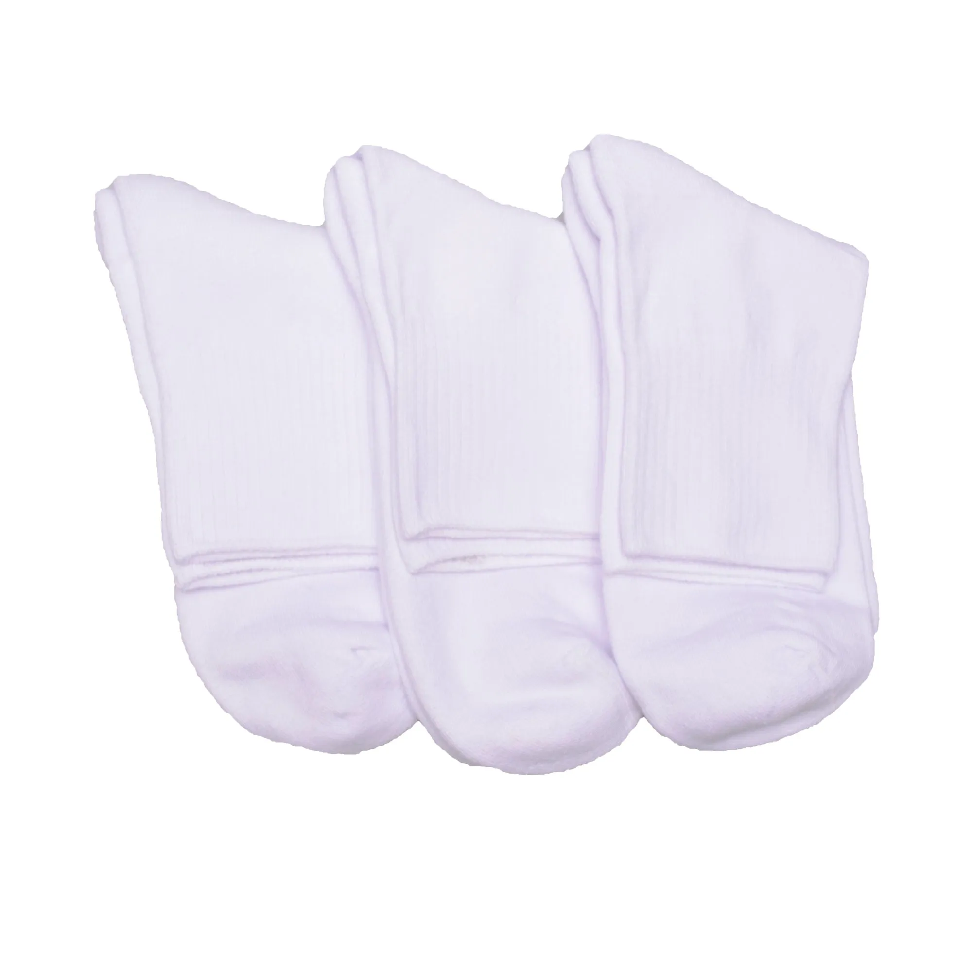 Diabetic Arthritic Cotton Ankle Cushioned 3 Pair Pack Men Socks