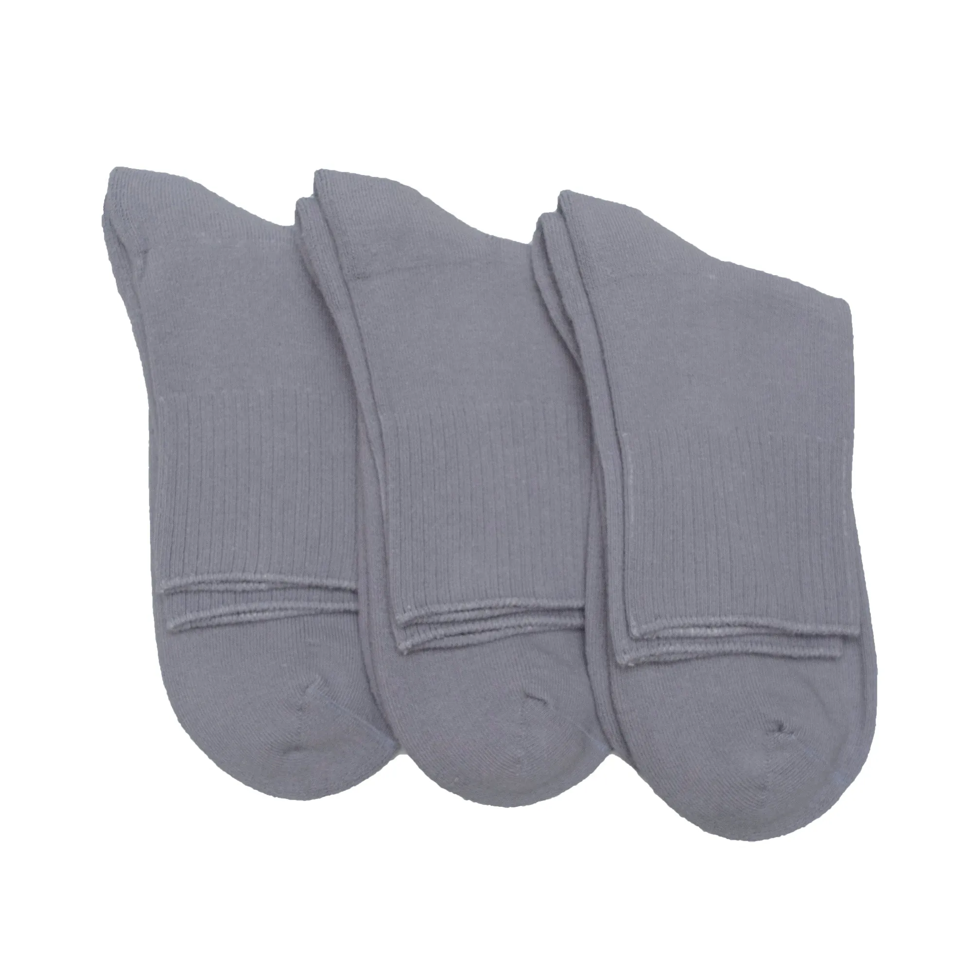 Diabetic Arthritic Cotton Ankle Cushioned 3 Pair Pack Men Socks