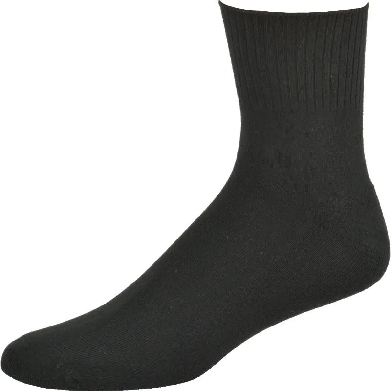 Diabetic Arthritic Cotton Ankle Cushioned 3 Pair Pack Men Socks