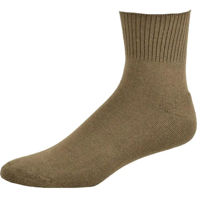Diabetic Arthritic Cotton Ankle Cushioned 3 Pair Pack Men Socks