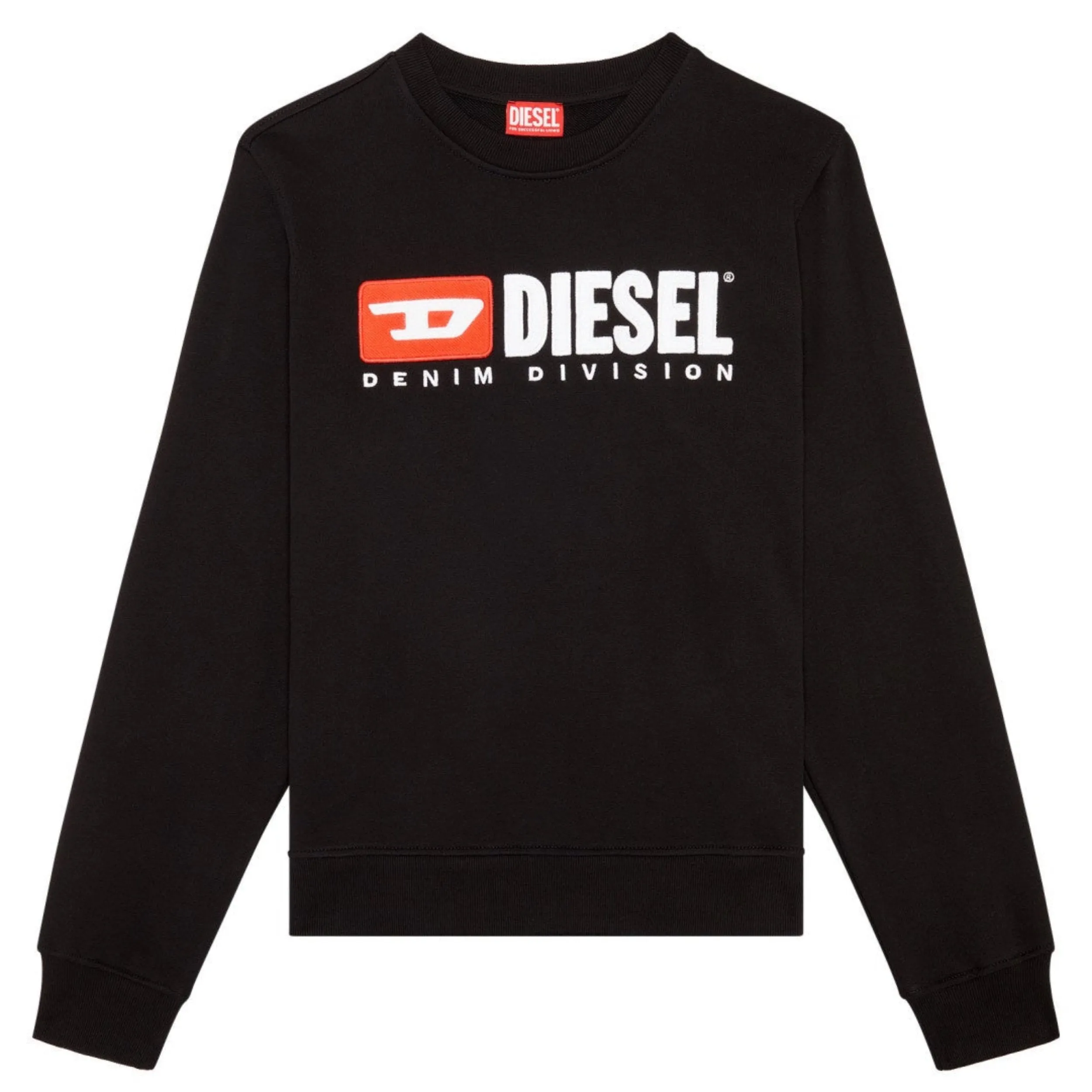 Diesel Black S-Ginn-Div Sweat-Shirt