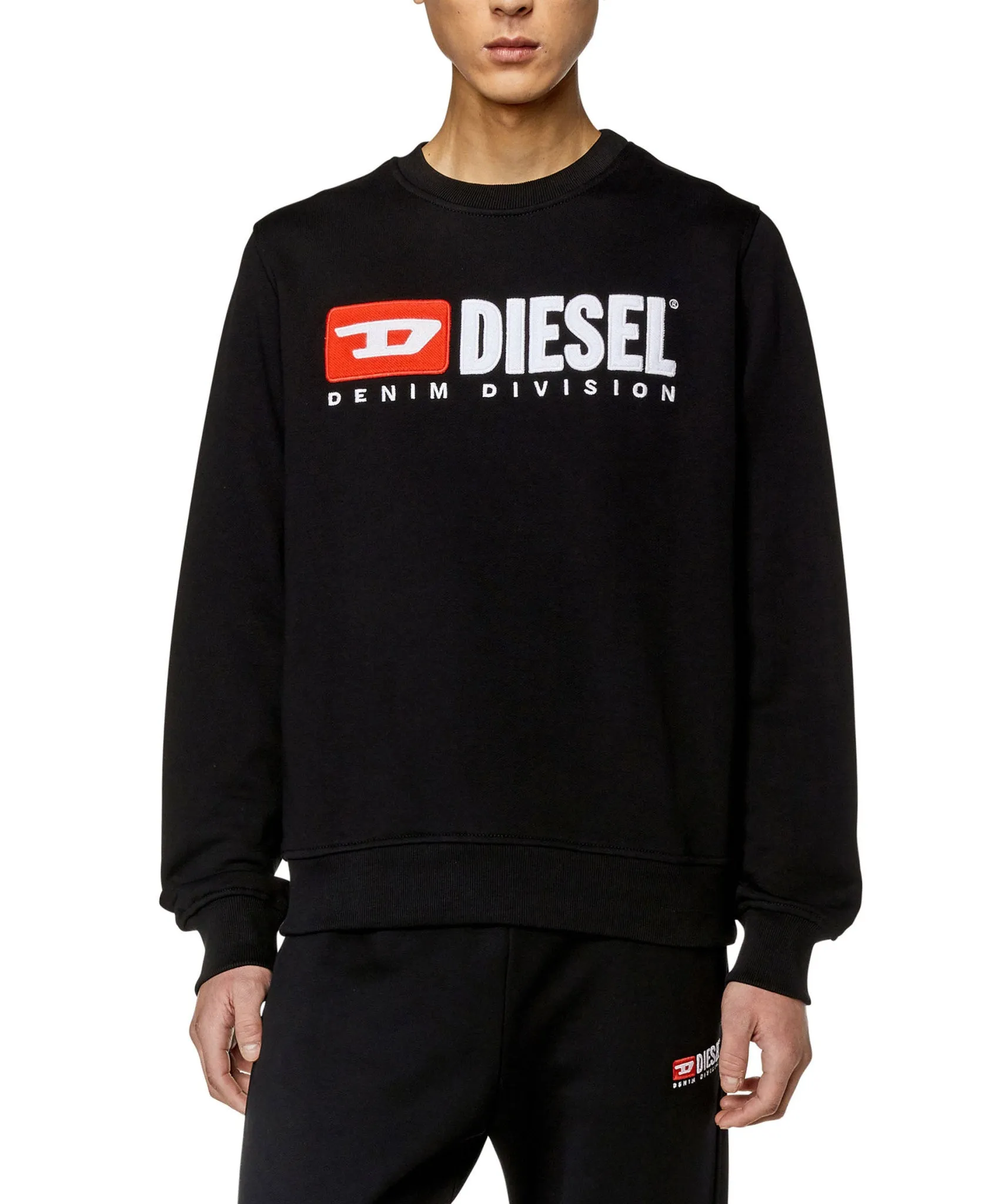 Diesel Black S-Ginn-Div Sweat-Shirt