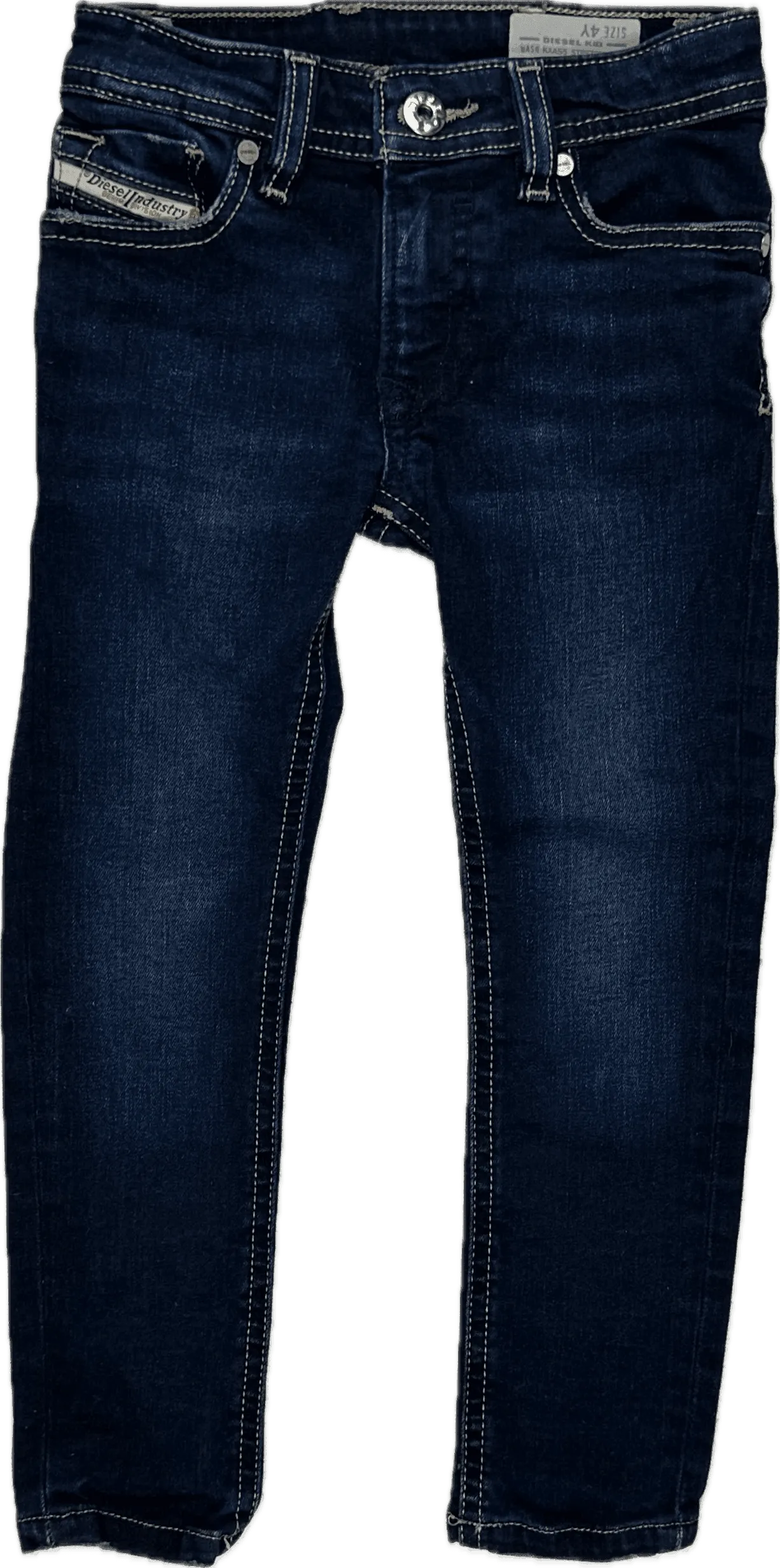 Diesel Italian 'Sleenker-J-N' Childrens Denim Jeans - Size 4Y