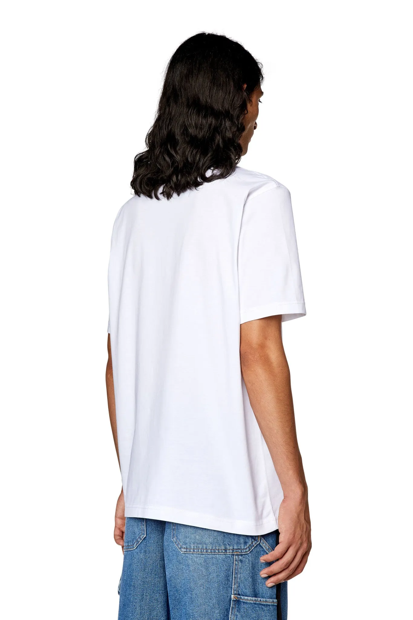 Diesel White T-Just-L26 T-Shirt
