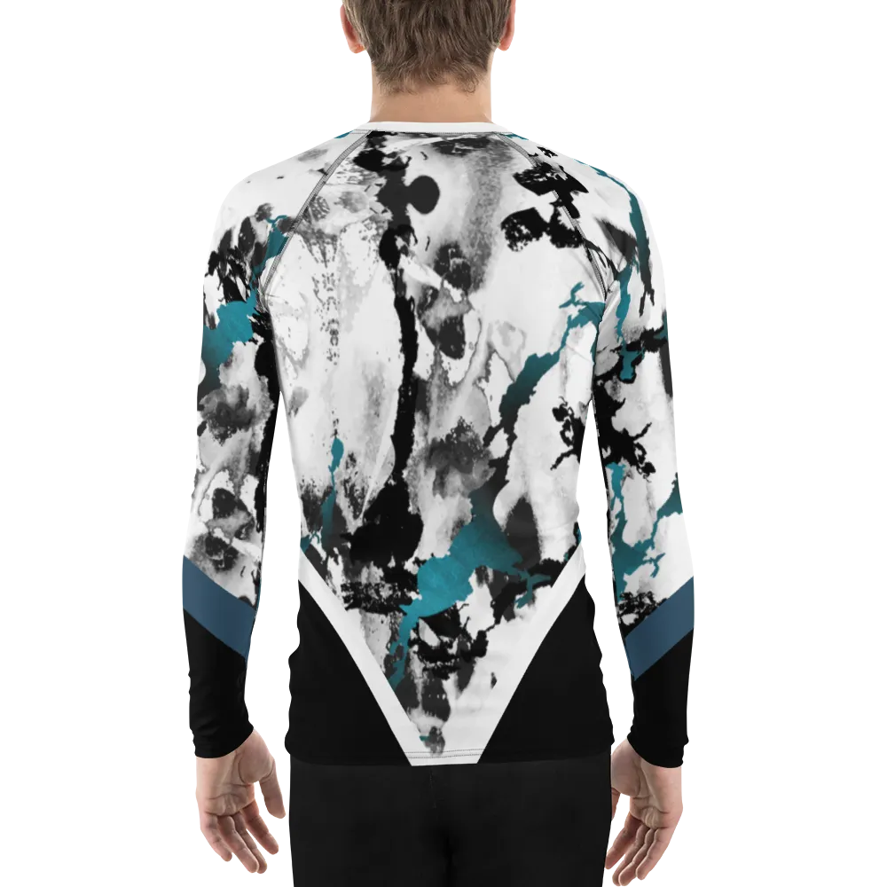 Electric Tundra Men's Rash Guard