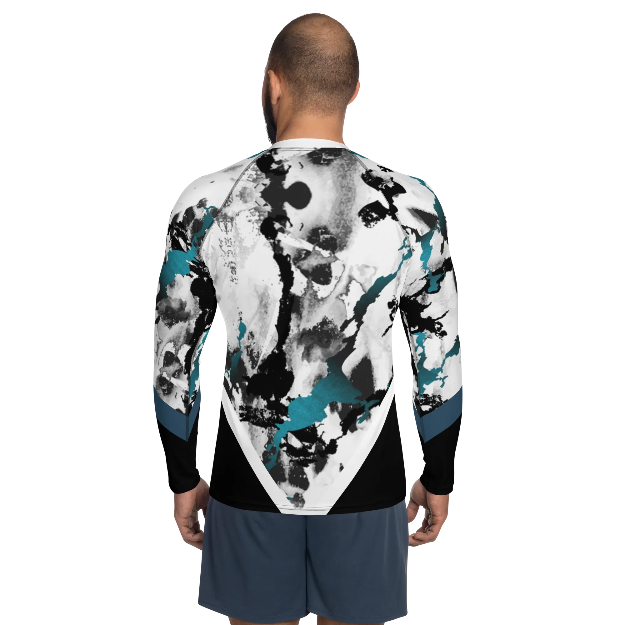 Electric Tundra Men's Rash Guard