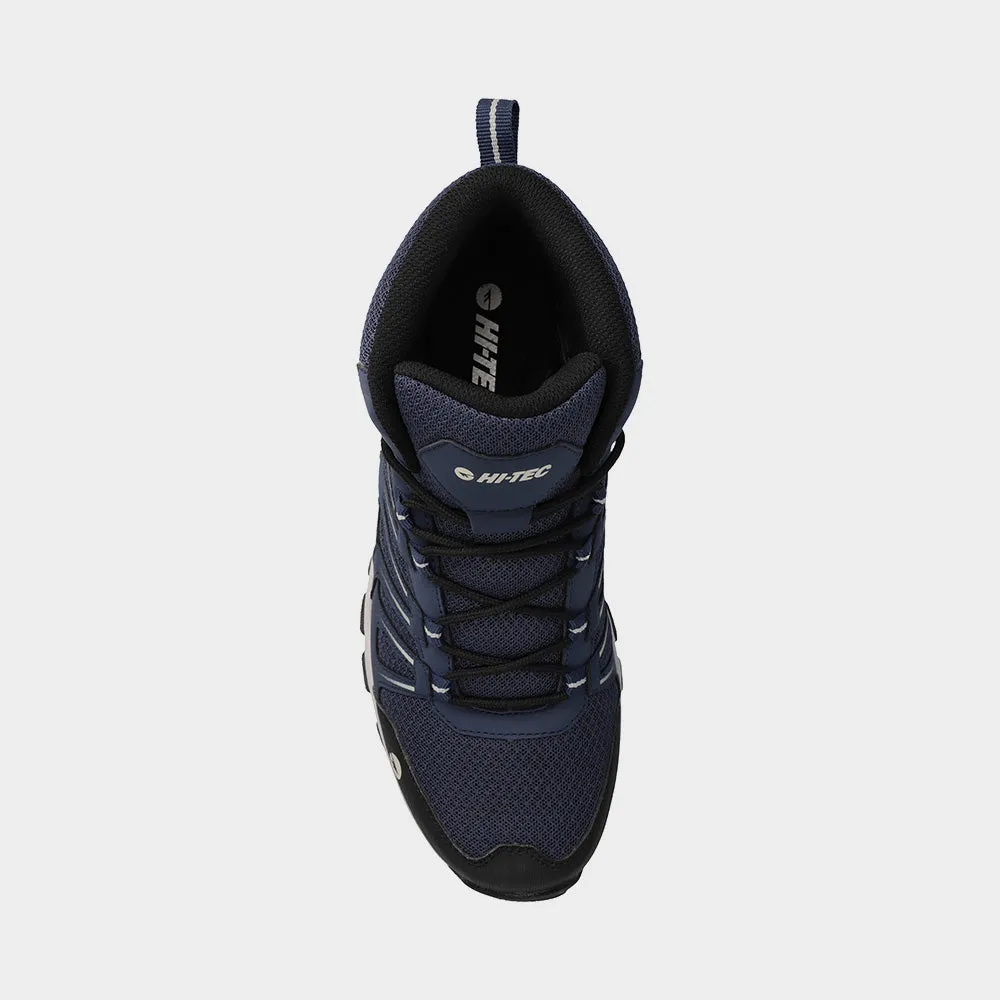 Hi-Tec Mens Grand Paradiso Mid Blue/Black _ 174137 _ Blue