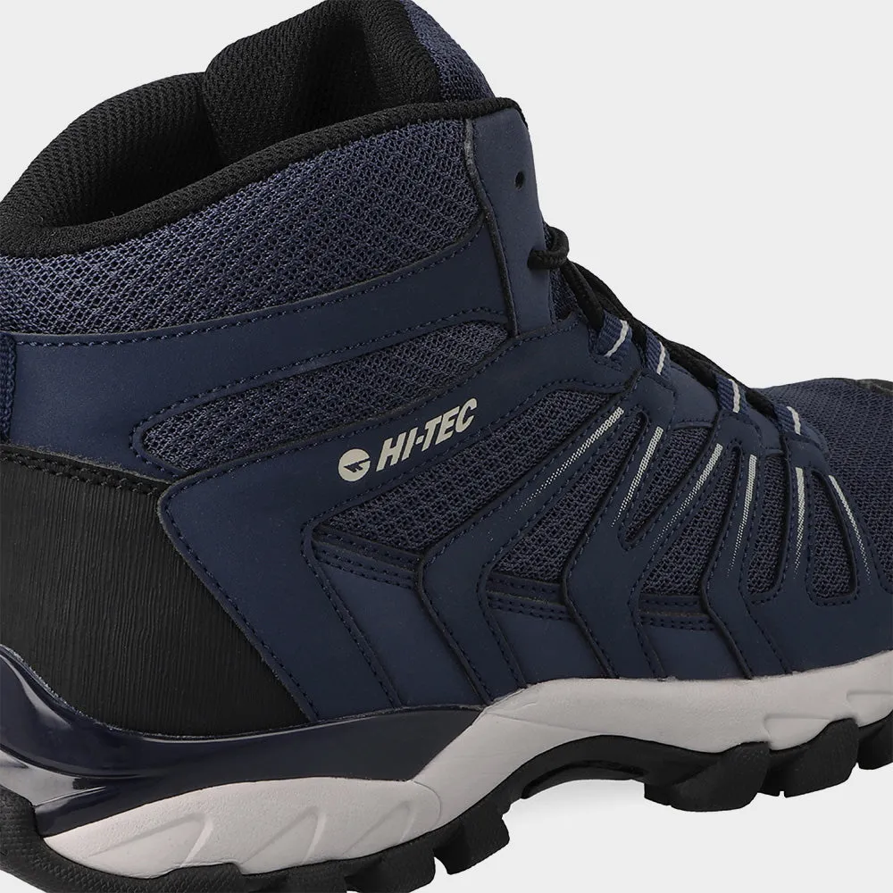 Hi-Tec Mens Grand Paradiso Mid Blue/Black _ 174137 _ Blue