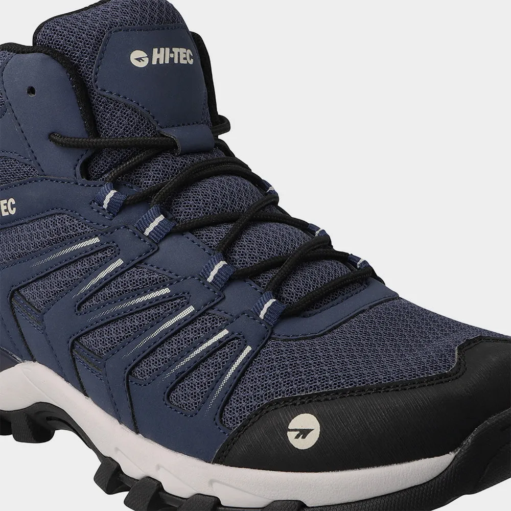 Hi-Tec Mens Grand Paradiso Mid Blue/Black _ 174137 _ Blue