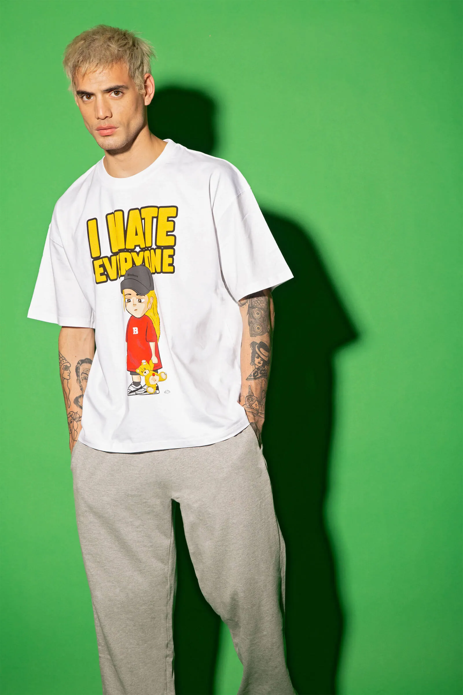 I Hate Everyone Oversized T-shirt