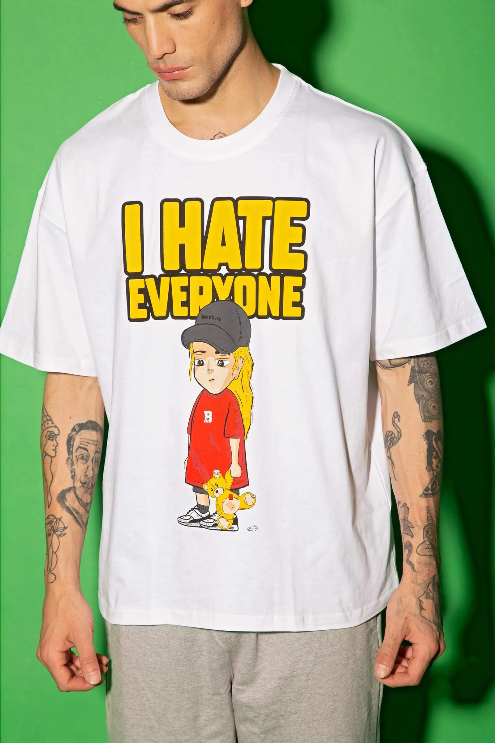 I Hate Everyone Oversized T-shirt