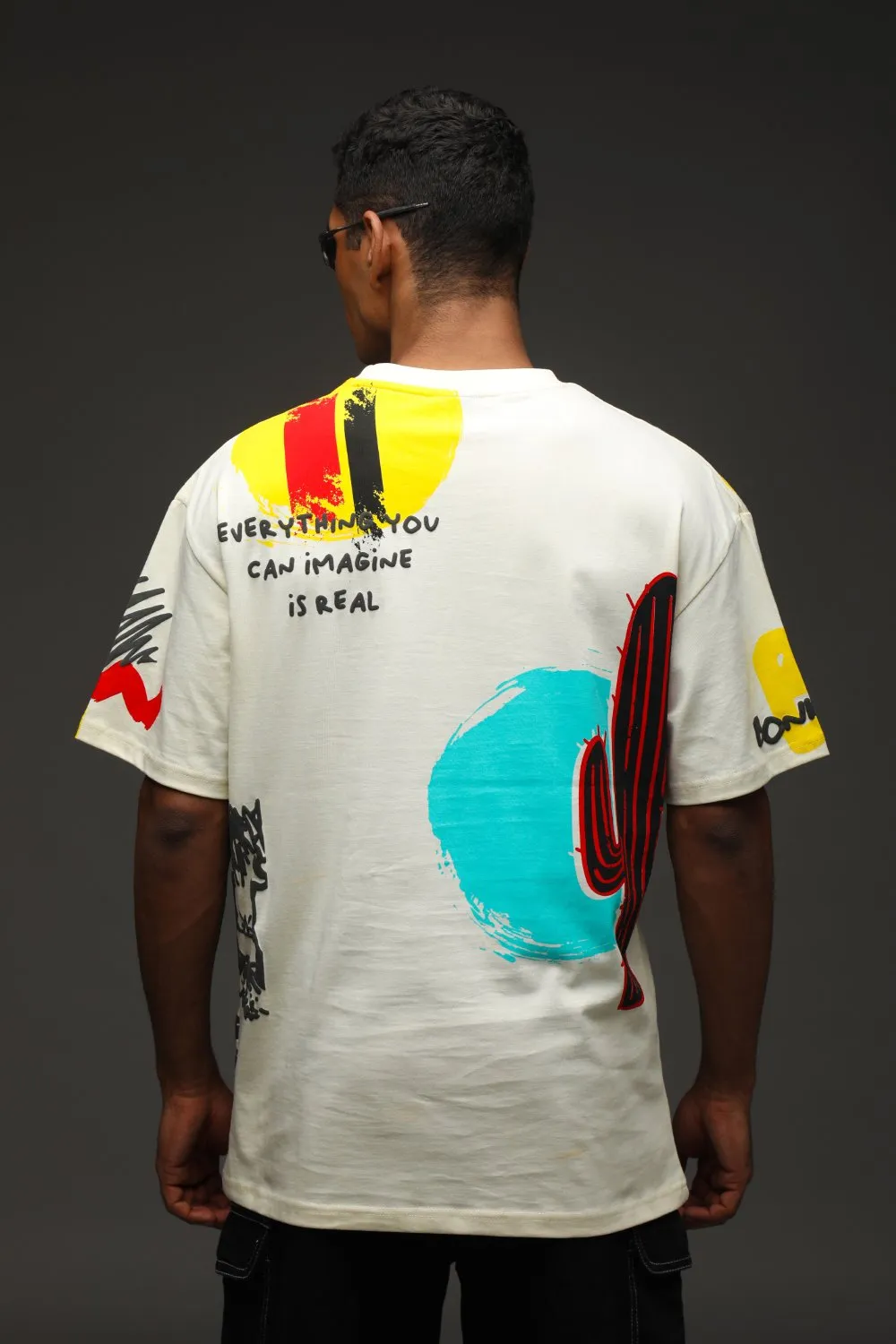 Imagination Is Real Oversized T-shirt