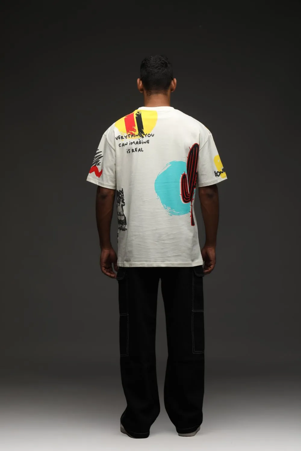 Imagination Is Real Oversized T-shirt