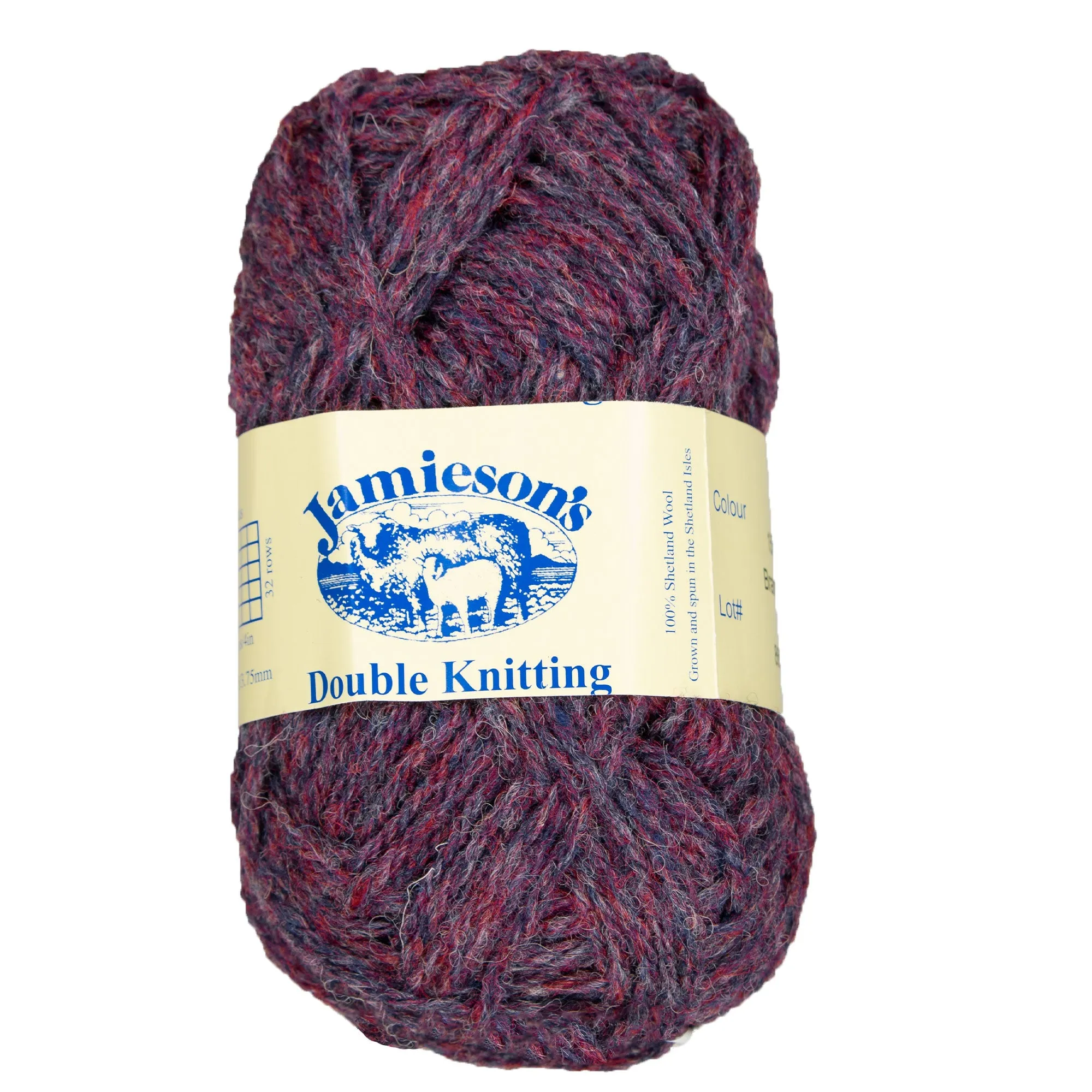 Jamieson's of Shetland Double Knitting Yarn - 155 Bramble
