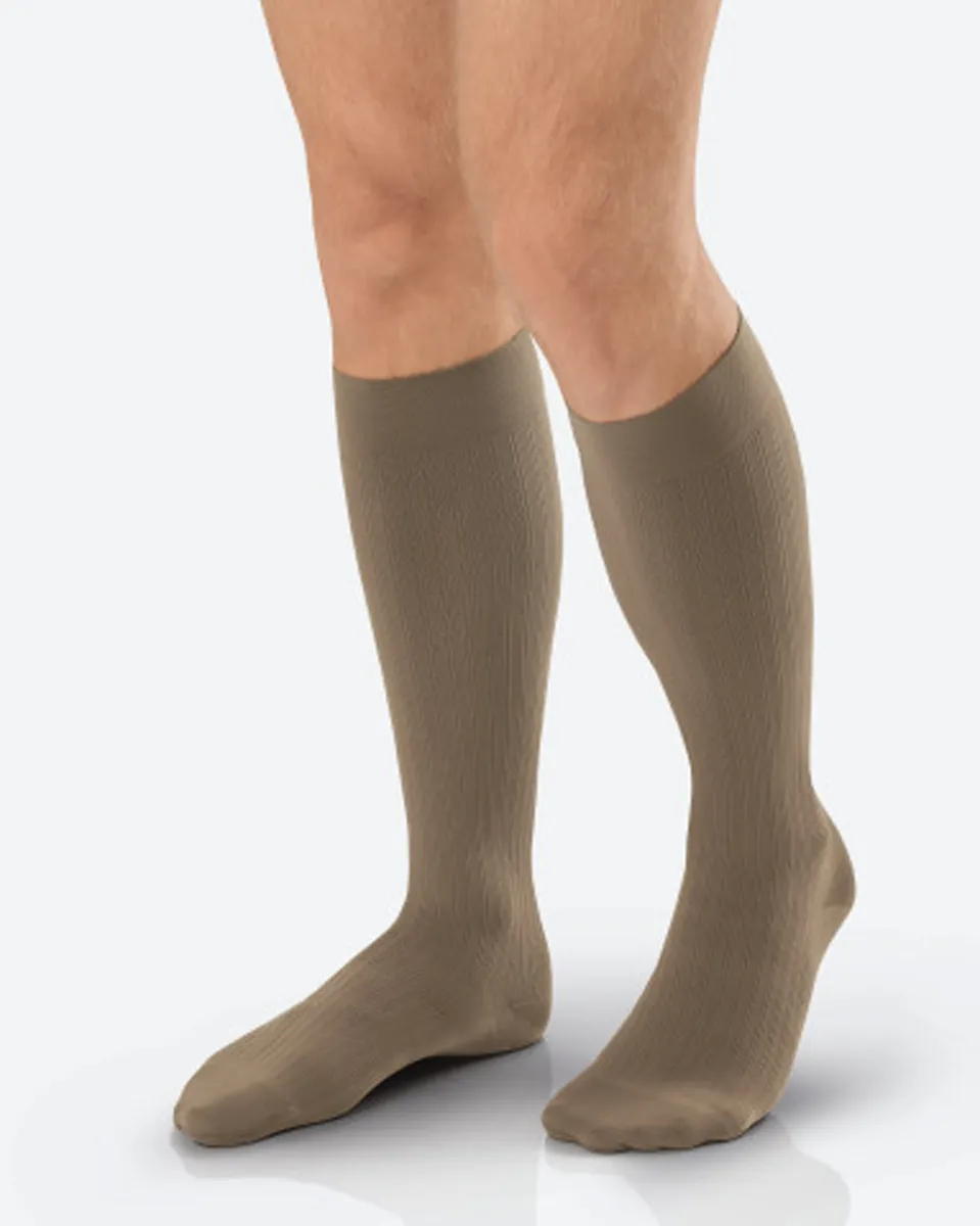 Jobst for Men Ambition Softfit Knee High Ribbed 30-40 mmHg - CLEARANCE