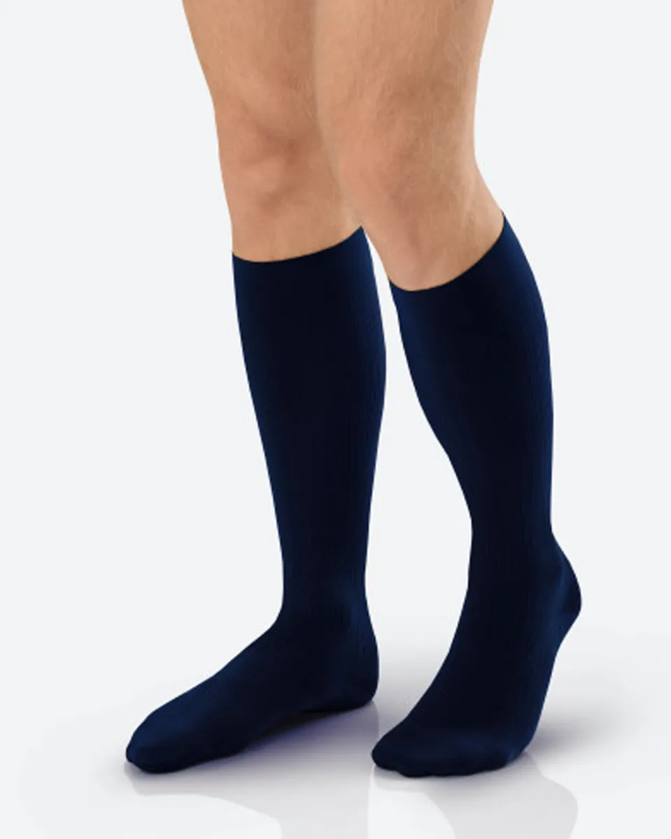 Jobst for Men Ambition Softfit Knee High Ribbed 30-40 mmHg - CLEARANCE