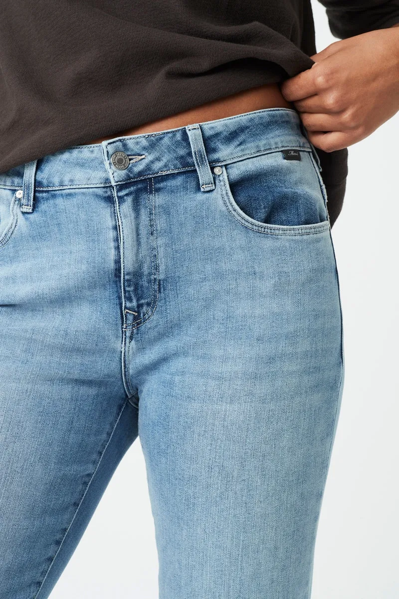 Kendra Jeans - Light Brushed Organic Blue