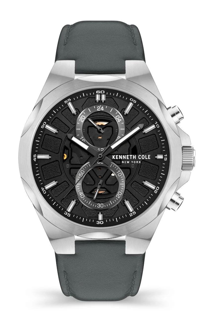 Kenneth Cole New York - KCWGF2130902- Stainless Steel Wrist Watch for Men