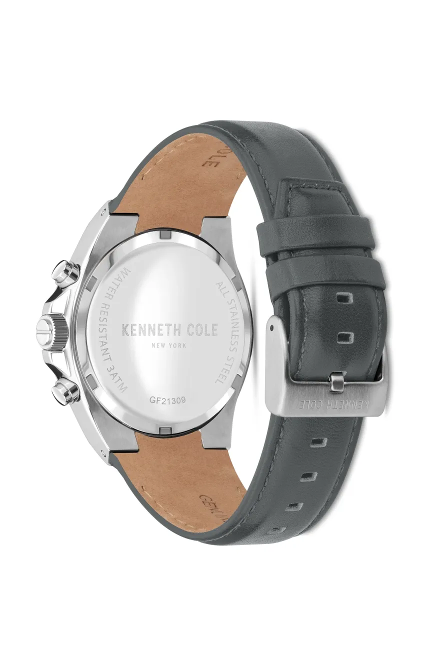 Kenneth Cole New York - KCWGF2130902- Stainless Steel Wrist Watch for Men