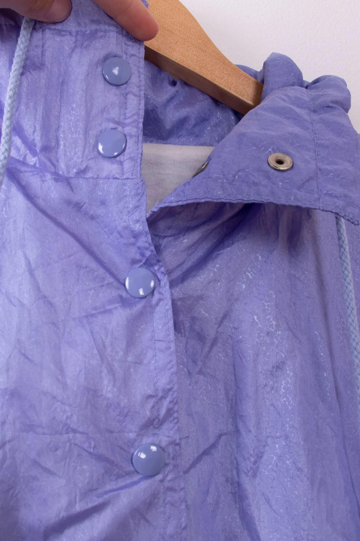 Lavon Lilac Purple Sheen Windbreaker
