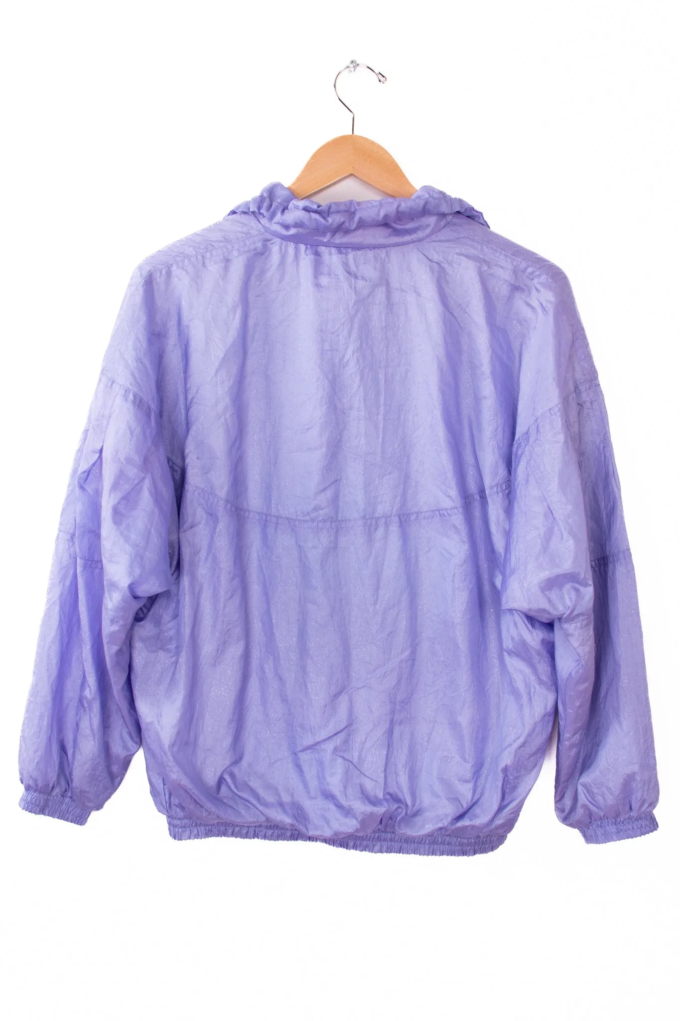 Lavon Lilac Purple Sheen Windbreaker