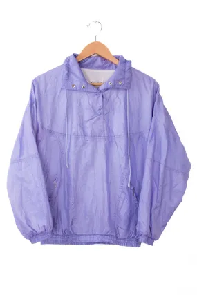 Lavon Lilac Purple Sheen Windbreaker