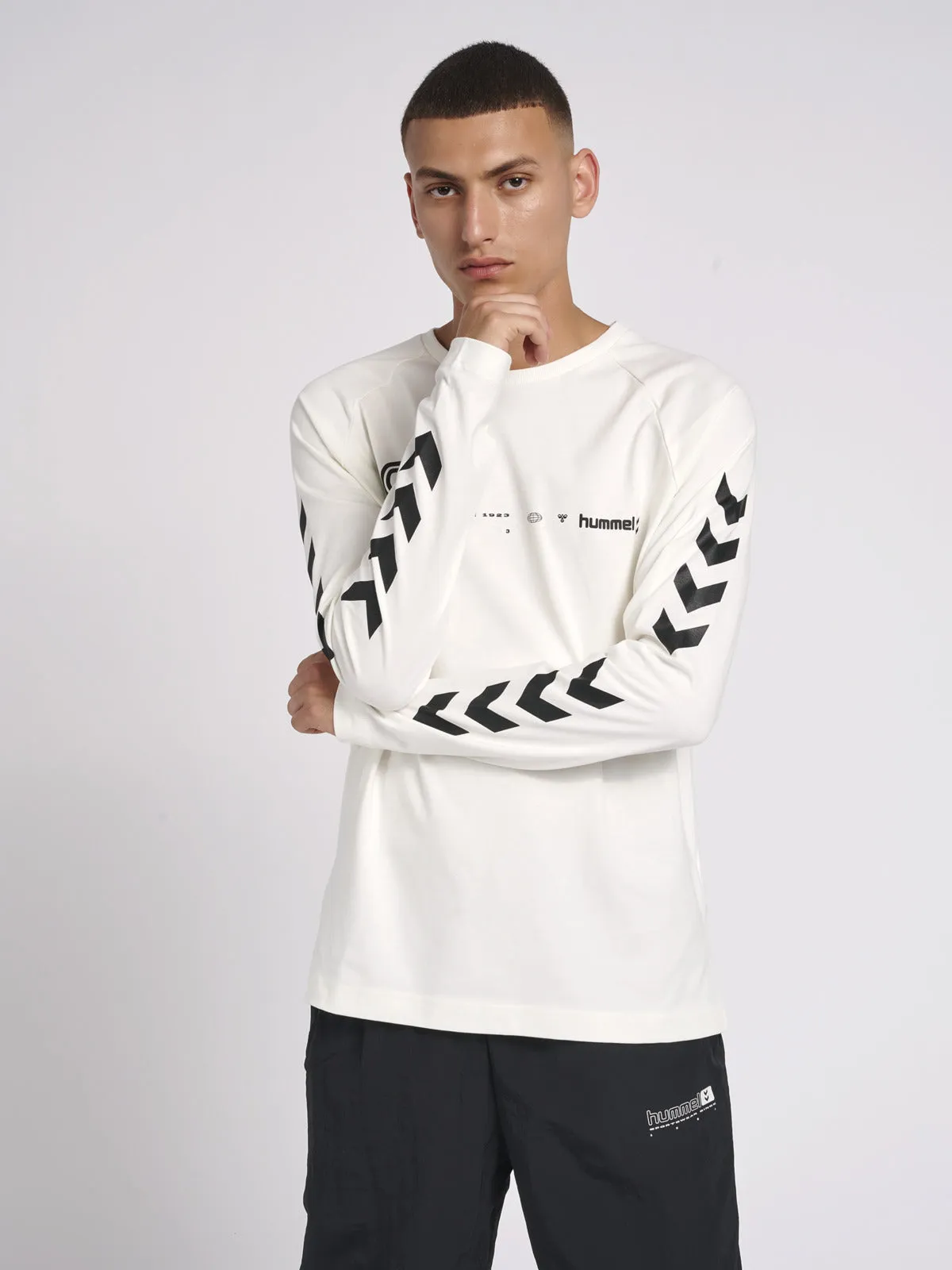 Lgc Musa Men Polyester White T-Shirt