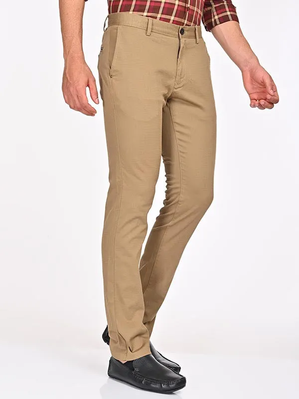 Men Brooklyn Fit Cotton Stretch Trouser