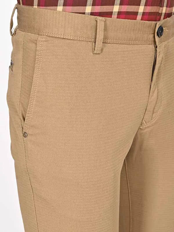Men Brooklyn Fit Cotton Stretch Trouser