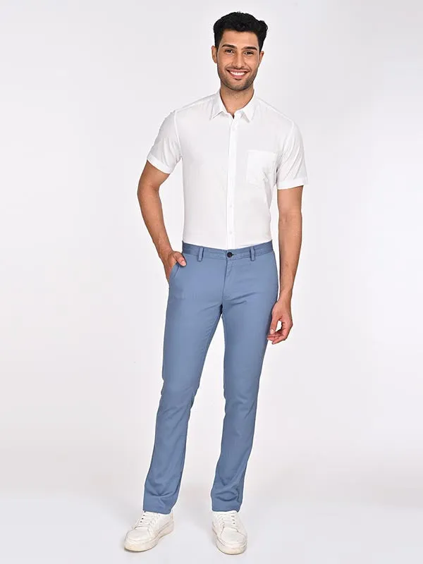 Men Brooklyn Fit Cotton Stretch Trouser