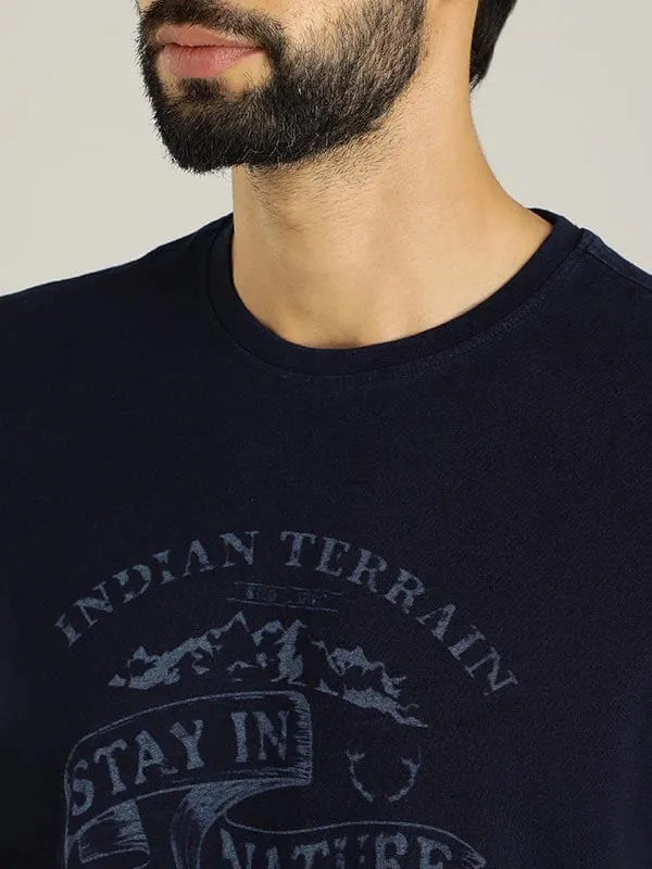 Men Graphic Crew Neck T-Shirt