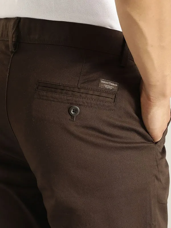 Men Kansas Fit Cotton Stretch Trouser